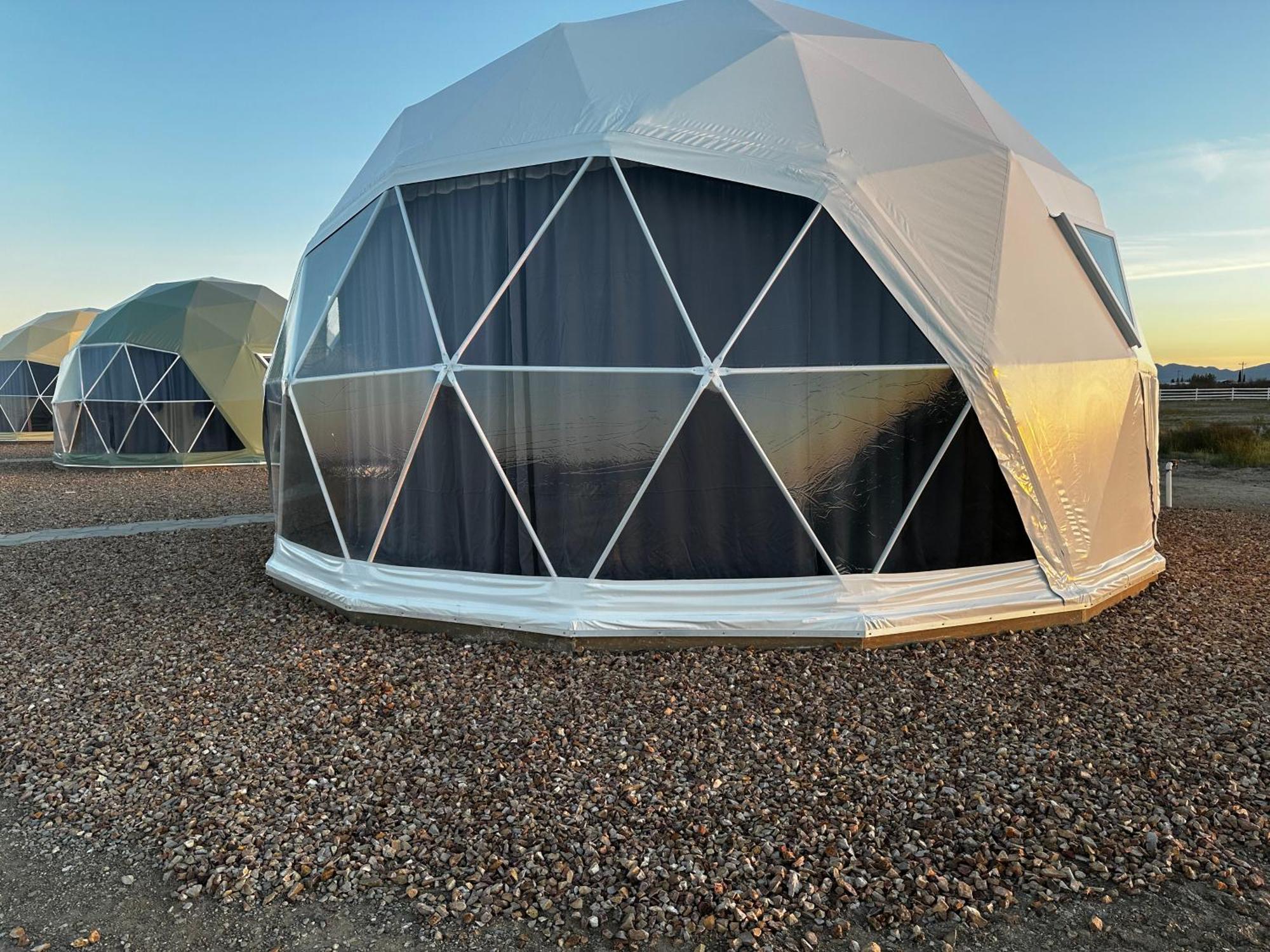 ウィルコックス Nude Glamping Domeヴィラ エクステリア 写真