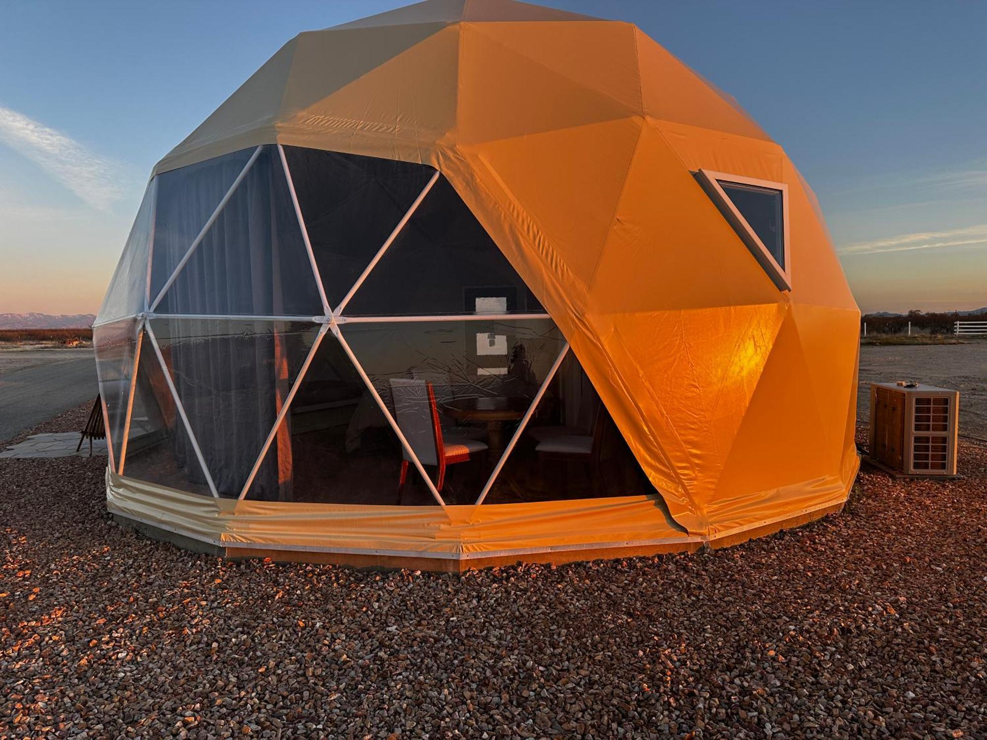 ウィルコックス Nude Glamping Domeヴィラ エクステリア 写真